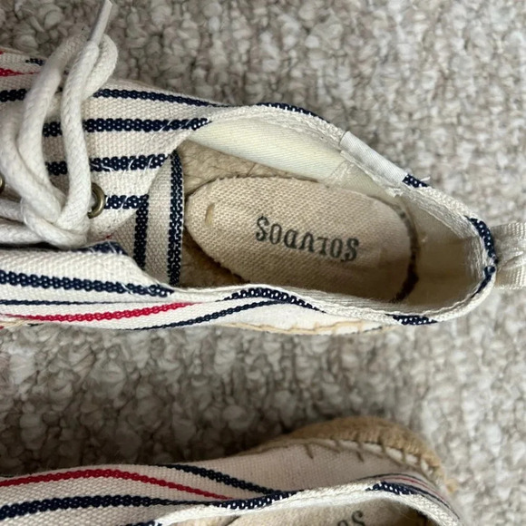 SOLUDOS Marine Stripe  Lace Sneakers 6 - Picture 5 of 11